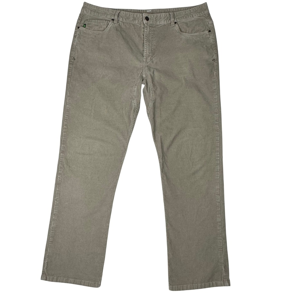Stio Corduroy‎ Pants Mens Size 40 (40x32) Tan Straight Leg Retro Timeless READ